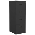 vidaXL Fișet, antracit, 46 x 62 x 133 cm, oțel vidaXL Fișet, antracit, 46 x 62 x 133 cm, oțel