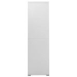 vidaXL Fișet, gri deschis, 90x46x164 cm, oțel vidaXL Fișet, gri deschis, 90x46x164 cm, oțel