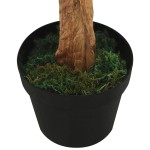 vidaXL Bananier artificial cu ghiveci, verde, 180 cm vidaXL Bananier artificial cu ghiveci, verde, 180 cm