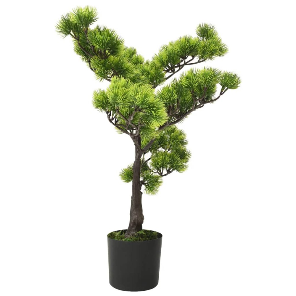 vidaXL Bonsai Pinus artificial cu ghiveci, verde, 60 cm