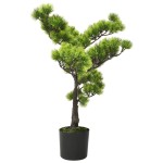 vidaXL Bonsai Pinus artificial cu ghiveci, verde, 60 cm vidaXL Bonsai Pinus artificial cu ghiveci, verde, 60 cm