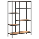 vidaXL Bibliotecă, 80x30x120 cm, oțel și lemn prelucrat vidaXL Bibliotecă, 80x30x120 cm, oțel și lemn prelucrat