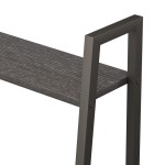 vidaXL Raft vertical cu 4 niveluri, negru, 56x35x140 cm vidaXL Raft vertical cu 4 niveluri, negru, 56x35x140 cm