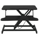 vidaXL Stație de lucru reglabilă 60x40x(13-41,5)cm oțel lemn prelucrat