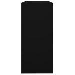 vidaXL Dulap cu ușă glisantă, negru, 90x40x90 cm, oțel