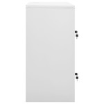 vidaXL Dulap vestiar, gri deschis și albastru, 90x45x92,5 cm, oțel vidaXL Dulap vestiar, gri deschis și albastru, 90x45x92,5 cm, oțel