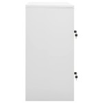 vidaXL Dulap vestiar, gri deschis și verde, 90x45x92,5 cm, oțel