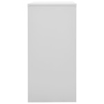 vidaXL Dulap vestiar, gri deschis și roșu, 90x45x92,5 cm, oțel vidaXL Dulap vestiar, gri deschis și roșu, 90x45x92,5 cm, oțel
