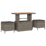 vidaXL Set de canapele pentru grădină 10 pcs Gri deschis și gri închis vidaXL Set de canapele pentru grădină 10 pcs Gri deschis și gri închis