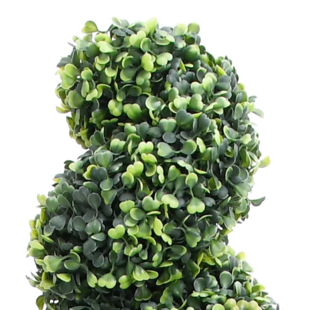 vidaXL Plantă artificială de cimișir cu ghiveci, verde, 117cm, spirală