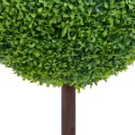 vidaXL Plantă artificială cimișir cu ghiveci, verde, 50cm, formă minge vidaXL Plantă artificială cimișir cu ghiveci, verde, 50cm, formă minge