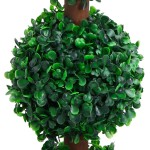 vidaXL Plantă artificială cimișir cu ghiveci, verde, 90cm, formă minge