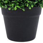 vidaXL Plante artificiale cimișir cu ghiveci, 2 buc. verde 32 cm minge vidaXL Plante artificiale cimișir cu ghiveci, 2 buc. verde 32 cm minge