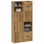 vidaXL Dulapuri laterale 4 buc "ODDA" 40x24x79 cm lemn masiv de pin