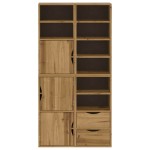 vidaXL Dulapuri laterale 4 buc "ODDA" 40x24x79 cm lemn masiv de pin