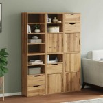 vidaXL Dulapuri laterale 6 buc "ODDA" 40x24x79 cm lemn masiv de pin
