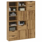 vidaXL Dulapuri laterale 6 buc "ODDA" 40x24x79 cm lemn masiv de pin
