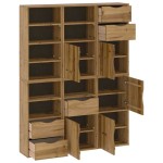vidaXL Dulapuri laterale 6 buc "ODDA" 40x24x79 cm lemn masiv de pin