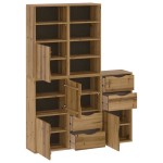 vidaXL Dulapuri laterale 5 buc "ODDA" 40x24x79 cm lemn masiv de pin