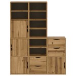 vidaXL Dulapuri laterale 5 buc "ODDA" 40x24x79 cm lemn masiv de pin