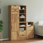 vidaXL Dulapuri laterale 5 buc "ODDA" 40x24x79 cm lemn masiv de pin