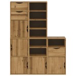vidaXL Dulapuri laterale 5 buc "ODDA" 40x24x79 cm lemn masiv de pin
