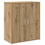 vidaXL Bufet 2 pcs stejar artizanal 60 x 31 x 70 cm Lemn compozit vidaXL Bufet 2 pcs stejar artizanal 60 x 31 x 70 cm Lemn compozit