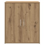 vidaXL Bufet 2 pcs stejar artizanal 60 x 31 x 70 cm Lemn compozit vidaXL Bufet 2 pcs stejar artizanal 60 x 31 x 70 cm Lemn compozit