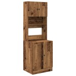 vidaXL Dulap de bucătărie Lemn vechi 60 x 50 x 180 cm Lemn compozit vidaXL Dulap de bucătărie Lemn vechi 60 x 50 x 180 cm Lemn compozit
