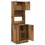 vidaXL Dulap de bucătărie Lemn vechi 60 x 50 x 180 cm Lemn compozit vidaXL Dulap de bucătărie Lemn vechi 60 x 50 x 180 cm Lemn compozit