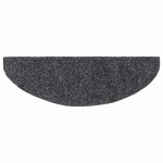 vidaXL Covorașe autoadezive pentru scări, 20 buc., 65x21x4 cm, gri închis, semirotunde, mari vidaXL Covorașe autoadezive pentru scări, 20 buc., 65x21x4 cm, gri închis, semirotunde, mari