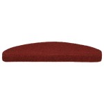 vidaXL Covorașe pentru scări autoadezive, 20 buc., 65x21x4 cm, roșu bordeaux, semirotunde, mari vidaXL Covorașe pentru scări autoadezive, 20 buc., 65x21x4 cm, roșu bordeaux, semirotunde, mari