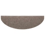 vidaXL Covorașe autoadezive pentru scări, 20 buc., 65x21x4 cm, bej, semirotunde, mari vidaXL Covorașe autoadezive pentru scări, 20 buc., 65x21x4 cm, bej, semirotunde, mari