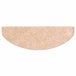vidaXL Covorașe autoadezive pentru scări, 30 buc., 65x21x4 cm, crem, semirotunde, mari vidaXL Covorașe autoadezive pentru scări, 30 buc., 65x21x4 cm, crem, semirotunde, mari