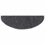 vidaXL Covorașe autoadezive pentru scări, 30 buc., 65x21x4 cm, gri închis, semirotunde, mari vidaXL Covorașe autoadezive pentru scări, 30 buc., 65x21x4 cm, gri închis, semirotunde, mari