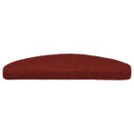 vidaXL Covorașe pentru scări autoadezive, 30 buc., 65x21x4 cm, roșu bordeaux, semirotunde, mari vidaXL Covorașe pentru scări autoadezive, 30 buc., 65x21x4 cm, roșu bordeaux, semirotunde, mari