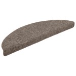 vidaXL Covorașe autoadezive pentru scări, 20 buc., 56x17x3 cm, bej, semirotunde vidaXL Covorașe autoadezive pentru scări, 20 buc., 56x17x3 cm, bej, semirotunde