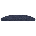 vidaXL Covorașe autoadezive pentru scări, 30 buc., 56x17x3 cm, semirotunde, albastre vidaXL Covorașe autoadezive pentru scări, 30 buc., 56x17x3 cm, semirotunde, albastre