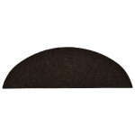vidaXL Covorașe autoadezive pentru scări, 30 buc., 56x17x3 cm, maro închis, semirotunde vidaXL Covorașe autoadezive pentru scări, 30 buc., 56x17x3 cm, maro închis, semirotunde