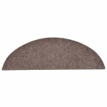 vidaXL Covorașe autoadezive pentru scări, 30 buc., 56x17x3 cm, bej, semirotunde vidaXL Covorașe autoadezive pentru scări, 30 buc., 56x17x3 cm, bej, semirotunde
