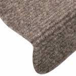 vidaXL Covorașe autoadezive pentru scări, 30 buc., 56x17x3 cm, bej, semirotunde vidaXL Covorașe autoadezive pentru scări, 30 buc., 56x17x3 cm, bej, semirotunde
