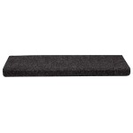 vidaXL Covorașe scări autoadezive, 30 buc., 65x21x4 cm, margini dreptunghiulare negre vidaXL Covorașe scări autoadezive, 30 buc., 65x21x4 cm, margini dreptunghiulare negre