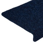 vidaXL Covorașe autoadezive pentru scări, 30 buc., 65x21x4 cm, margini dreptunghiulare, bleumarin vidaXL Covorașe autoadezive pentru scări, 30 buc., 65x21x4 cm, margini dreptunghiulare, bleumarin