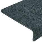 vidaXL Covorașe autoadezive pentru scări, 30 buc., 65x21x4 cm, margini dreptunghiulare verzi vidaXL Covorașe autoadezive pentru scări, 30 buc., 65x21x4 cm, margini dreptunghiulare verzi