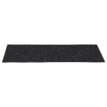 vidaXL Covorașe scări autoadezive, 30 buc., 60x25 cm, gri, dreptunghiulare vidaXL Covorașe scări autoadezive, 30 buc., 60x25 cm, gri, dreptunghiulare