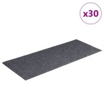 vidaXL Covorașe autoadezive pentru scări, 30 buc., 60x25 cm, gri deschis, dreptunghiulare vidaXL Covorașe autoadezive pentru scări, 30 buc., 60x25 cm, gri deschis, dreptunghiulare