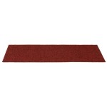 vidaXL Covorașe pentru scări autoadezive, 30 buc., 60x25 cm, dreptunghiulare, roșu bordeaux