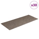 vidaXL Covorașe autoadezive pentru scări, bej, dreptunghiulare, 30 buc., 60x25 cm vidaXL Covorașe autoadezive pentru scări, bej, dreptunghiulare, 30 buc., 60x25 cm
