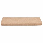 vidaXL Covorașe autoadezive pentru scări, 20 buc., 65x21x4 cm, margini dreptunghiulare, crem vidaXL Covorașe autoadezive pentru scări, 20 buc., 65x21x4 cm, margini dreptunghiulare, crem