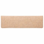 vidaXL Covorașe autoadezive pentru scări, 20 buc., 65x21x4 cm, margini dreptunghiulare, crem vidaXL Covorașe autoadezive pentru scări, 20 buc., 65x21x4 cm, margini dreptunghiulare, crem